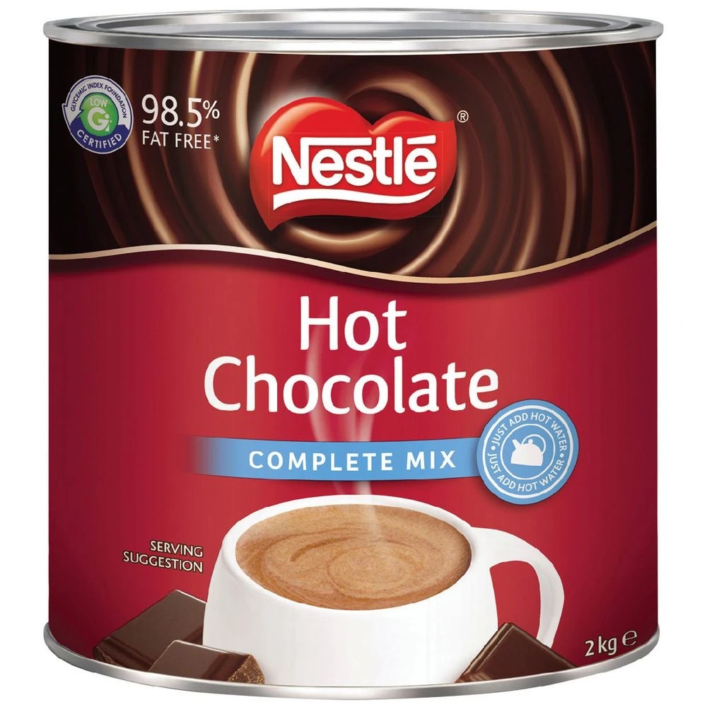 1 Nestlé Hot Chocolate Complete Mix Tin 2kg, 1 of 3