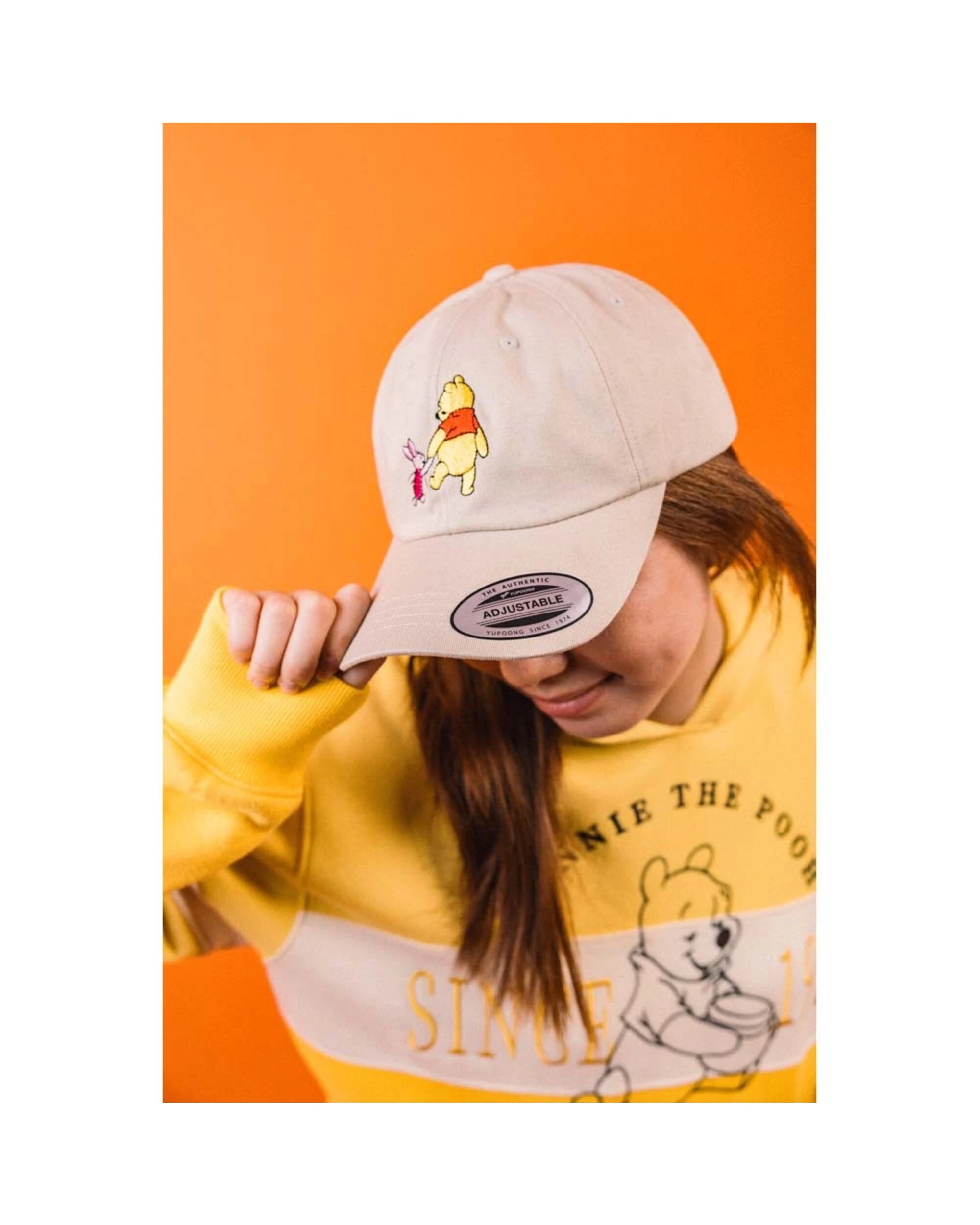 2 Disney - Winnie the Pooh - Pooh & Piglet Dad Cap By Flexfit Yupoong - Beige, 2 of 2