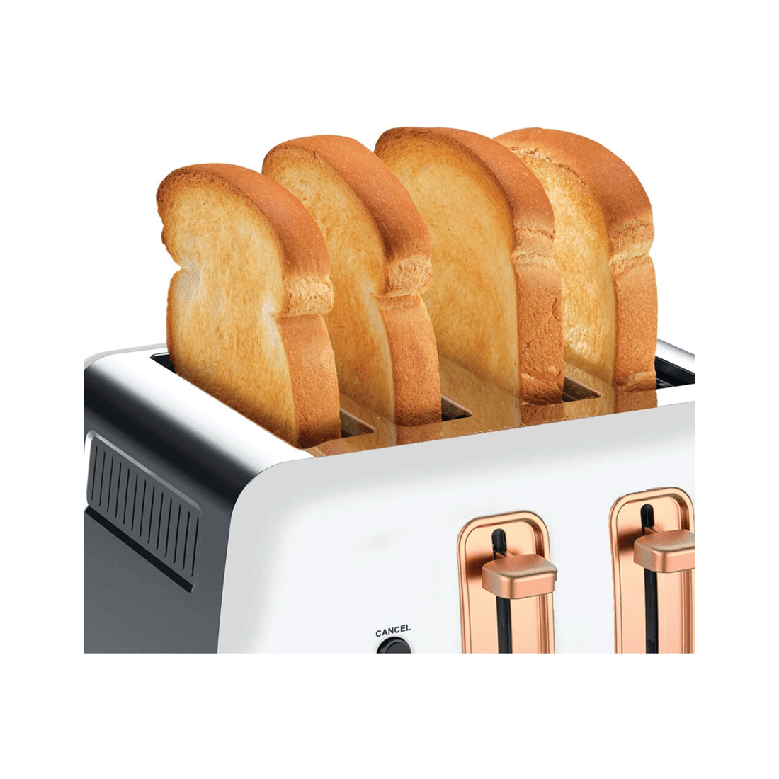 3 Morphy Richards Ascend 4 Slice Bread Toaster Home/kitchen Rose Gold - White, 3 of 8
