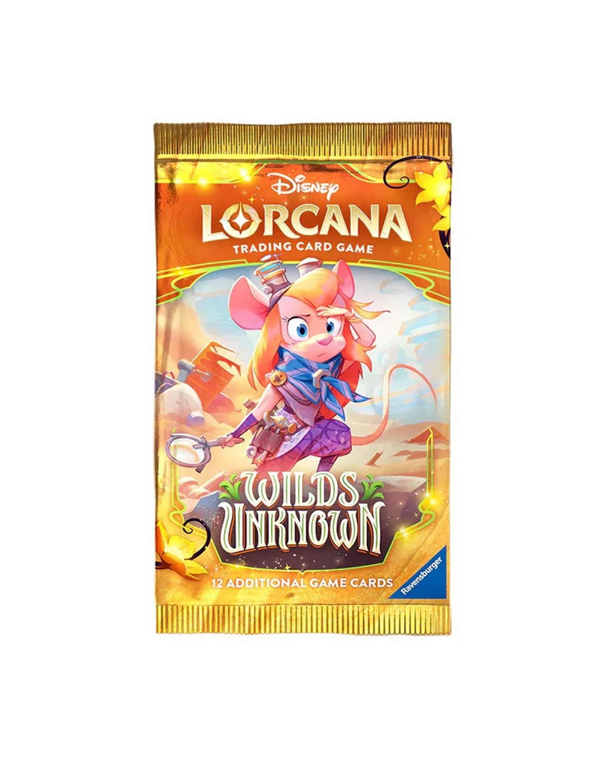 2 Disney Lorcana TCG: Wilds Unknown Booster Pack, 2 of 3