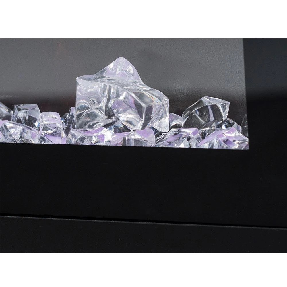 5 Moda Living Concerto 65 inch Electric Fireplace - Black, 5 of 6