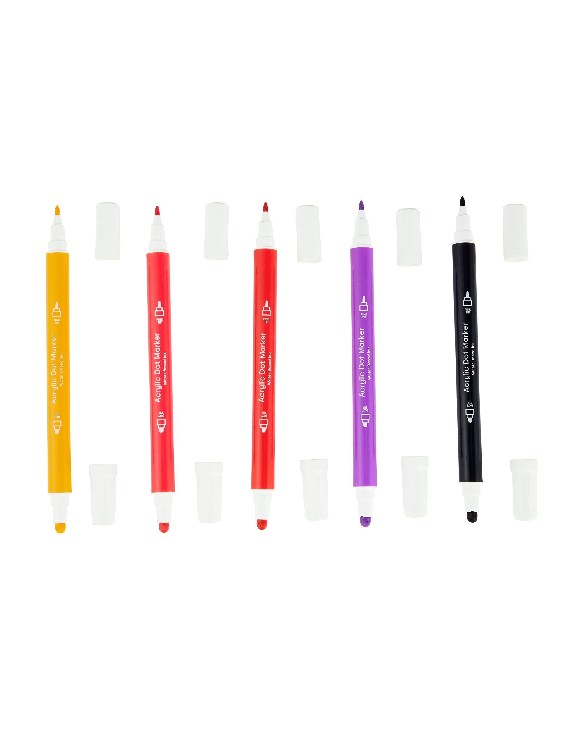 4 10 Pack Dual-Tip Acrylic Dot Markers - Bright, 4 of 8