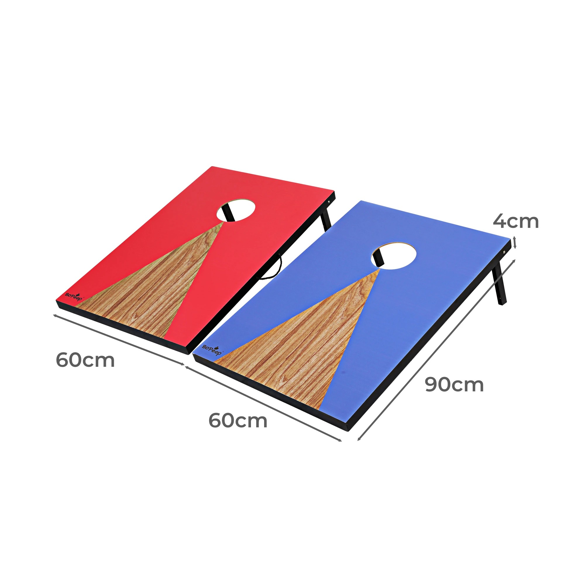 3 Bopeep 2 Pcs Toss Cornhole Game Set With 8 Bean Bags, 3 of 4