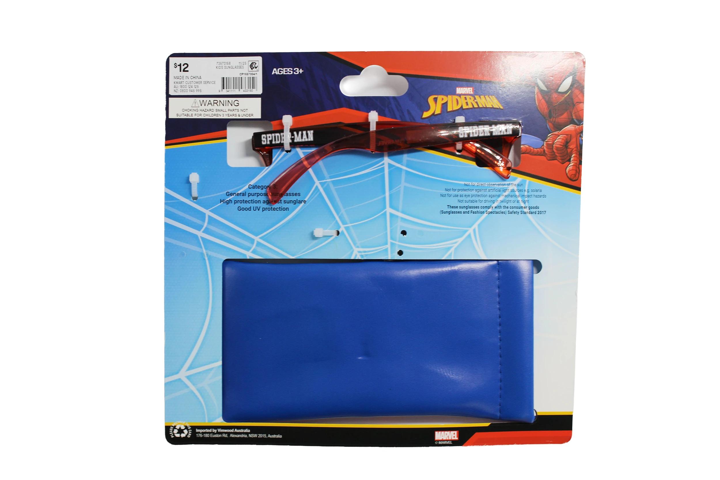 2 Marvel Spider-Man License Children’s Sunglasses and Case Set Spiderman, 2 of 8