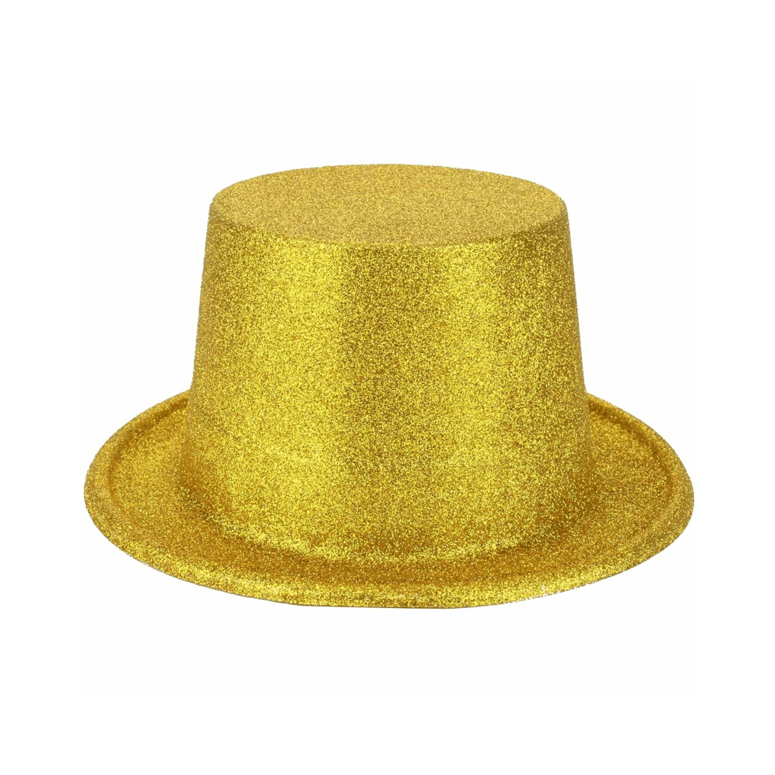 1 JD Party Gold Glitter Top Hat, 1 of 1