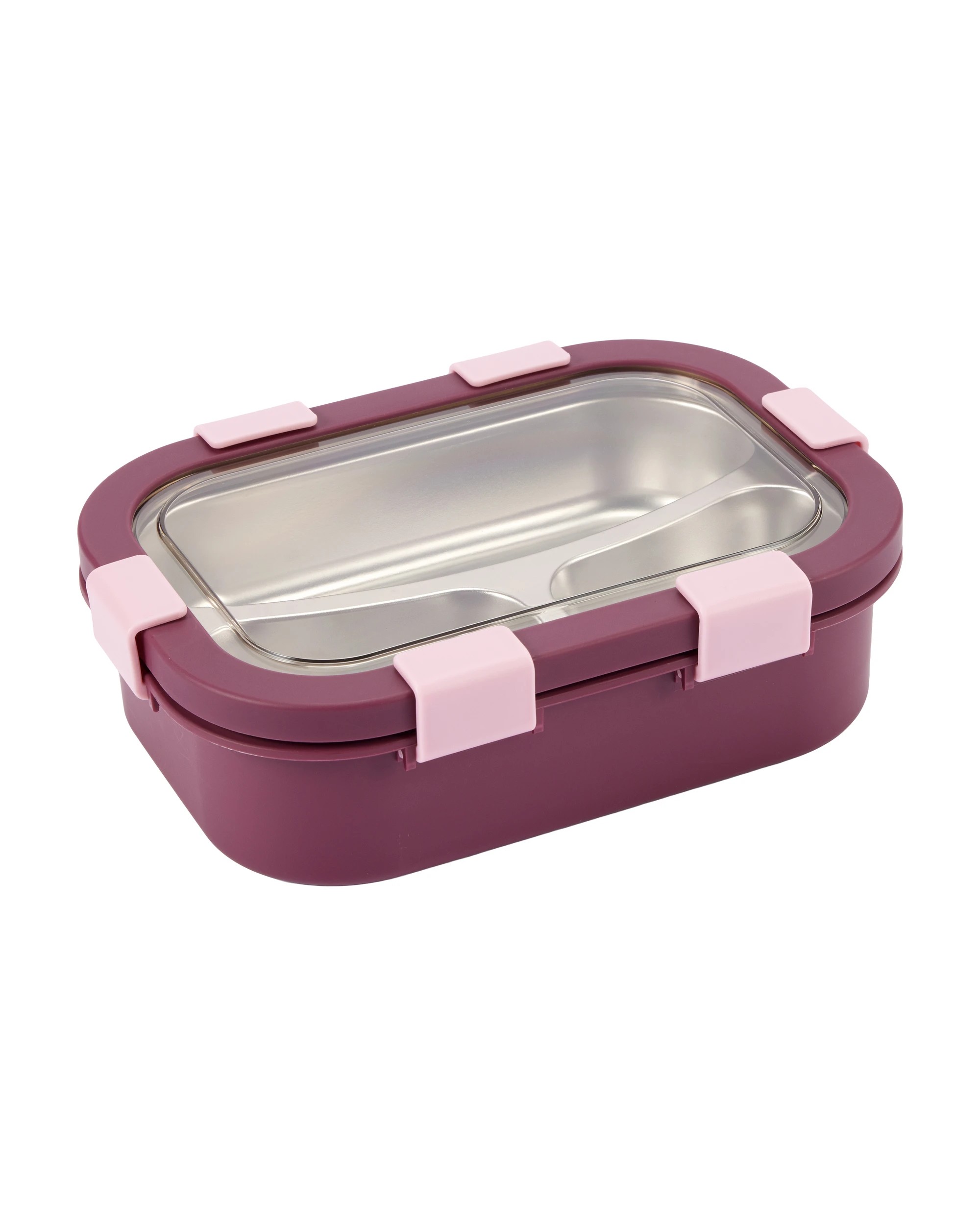 1 650ml Berry Stainless Steel Insert Lunch Box, 1 of 6