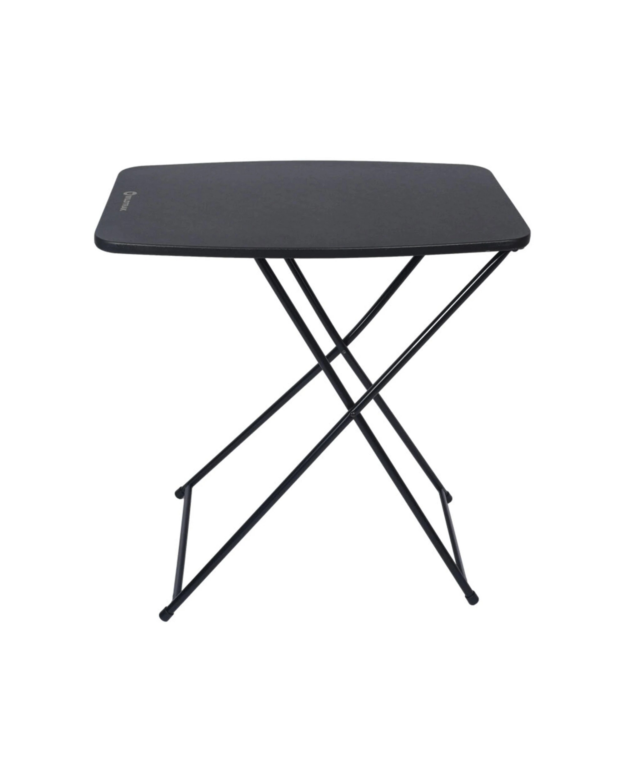 2 Wildtrak Table Utility Portable Camping Table Aluminium Lightweight - Black, 2 of 3
