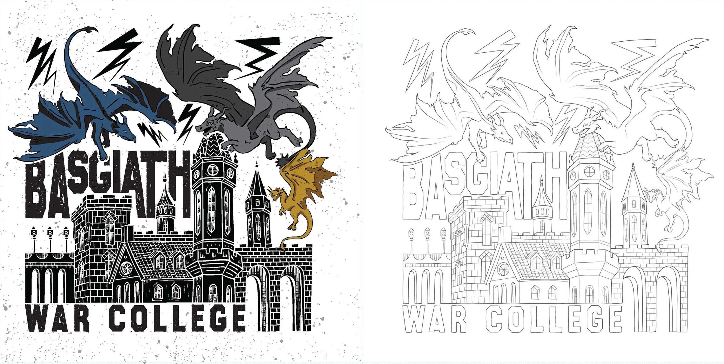 4 Fourth Wing: The Official Colouring Book, 4 of 4