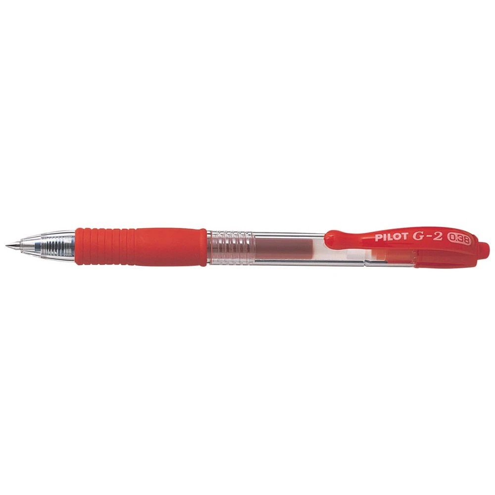 1 PILOT G-2 Ultra Fine Retractable Gel Pen Red, 1 of 1