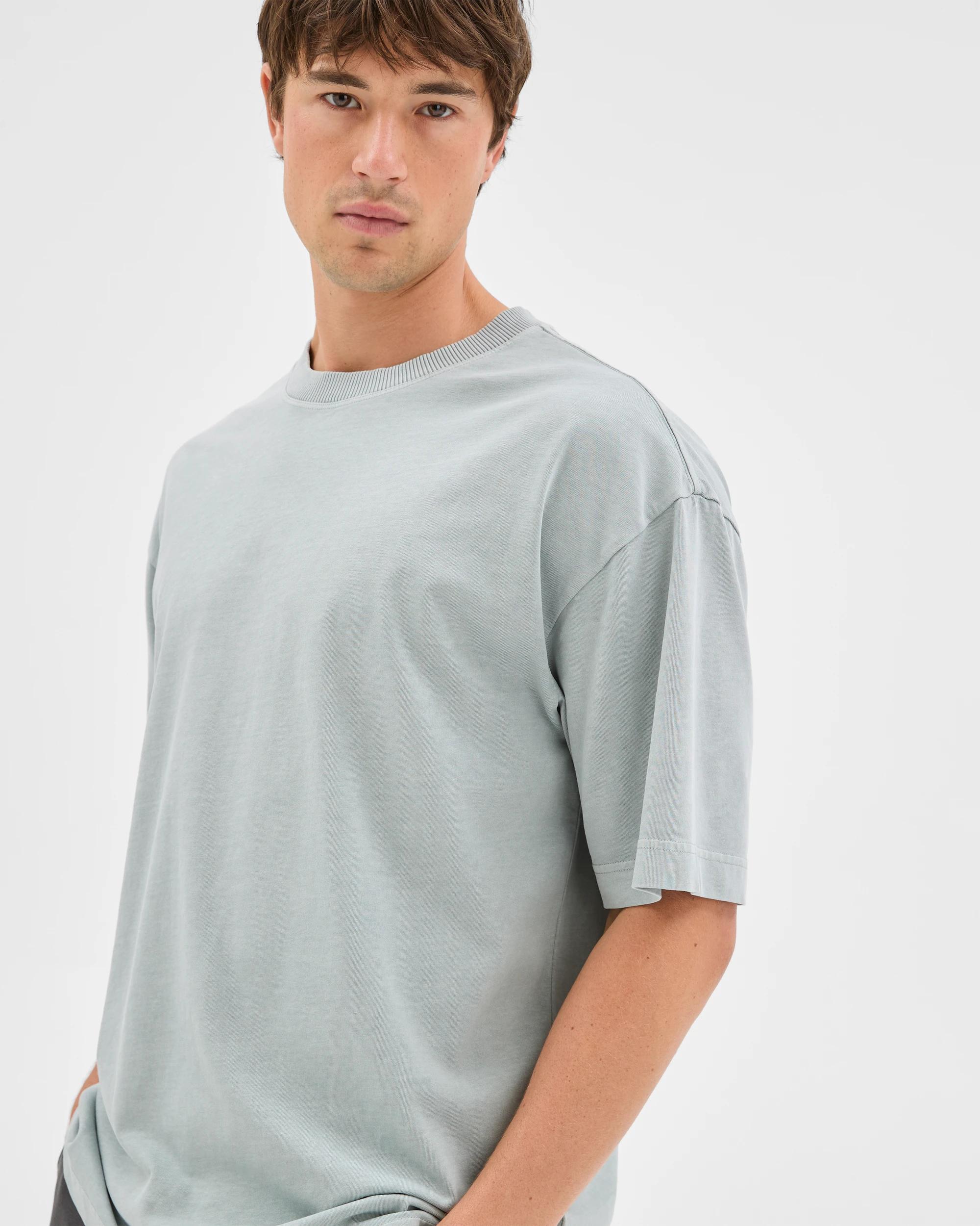 4 Commons Australian Cotton Boxy Heavyweight Core T-Shirt QUARRY, 4 of 6
