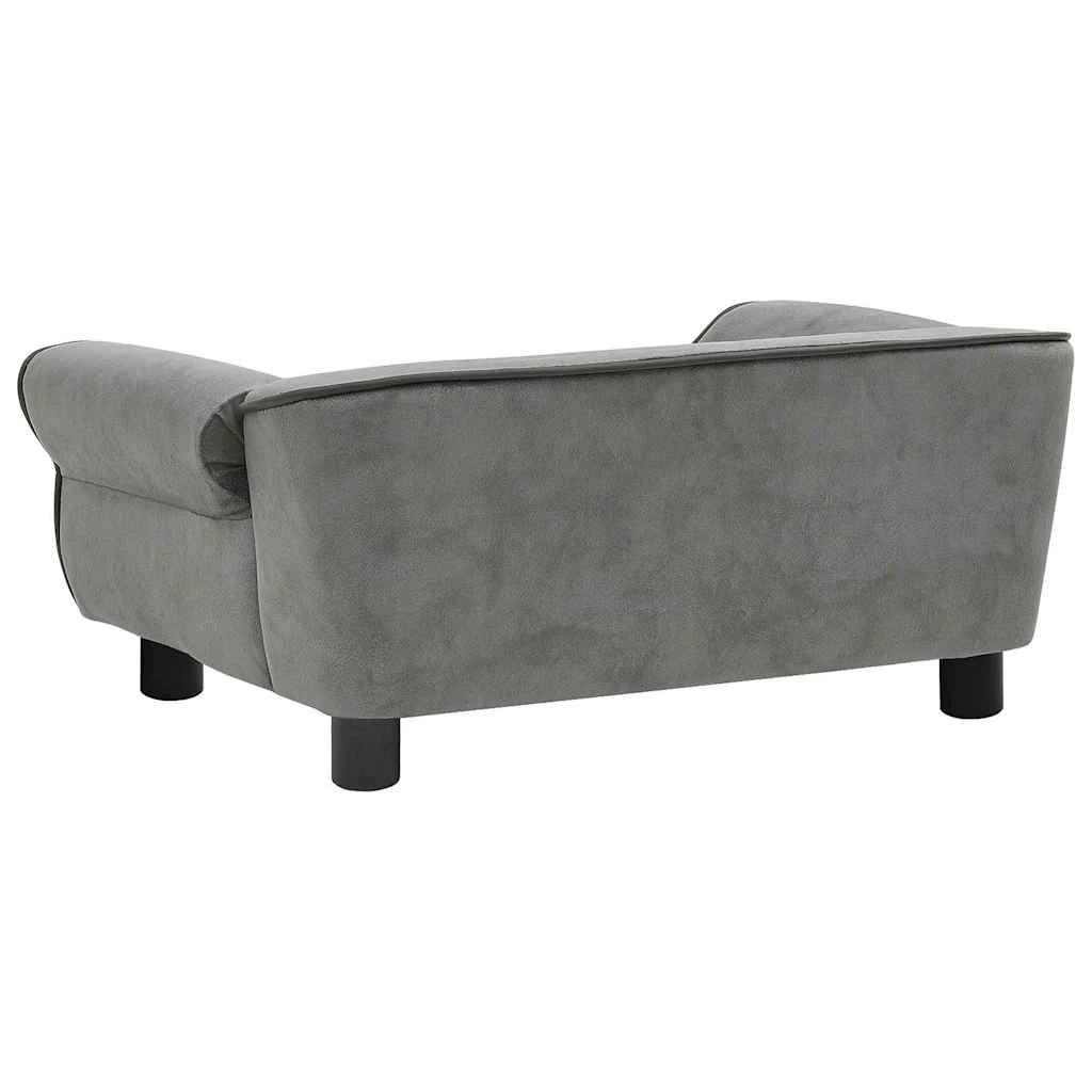 8 Vidaxl Dog Sofa Pet Sofa - Grey, 8 of 9
