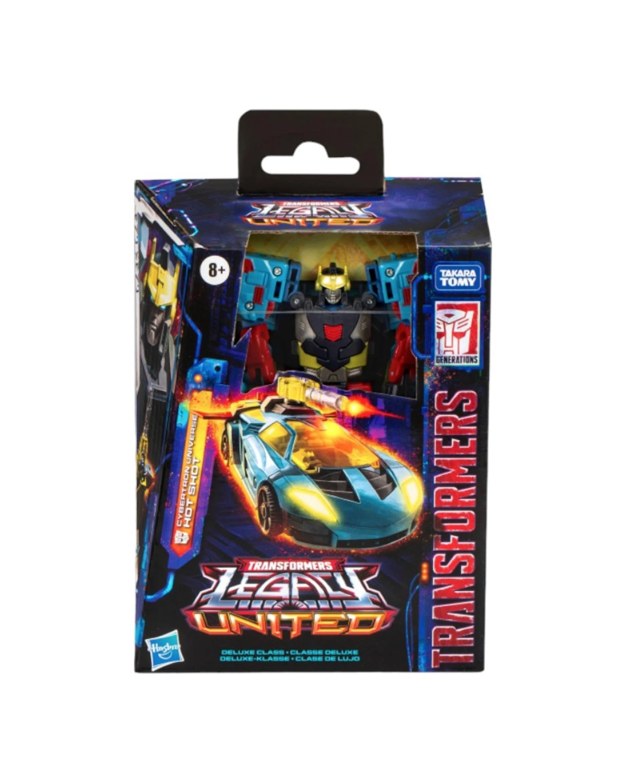 1 Hasbro Transformers Legacy United: Deluxe Class Cybertron Universe Hot Shot Figure, 1 of 5