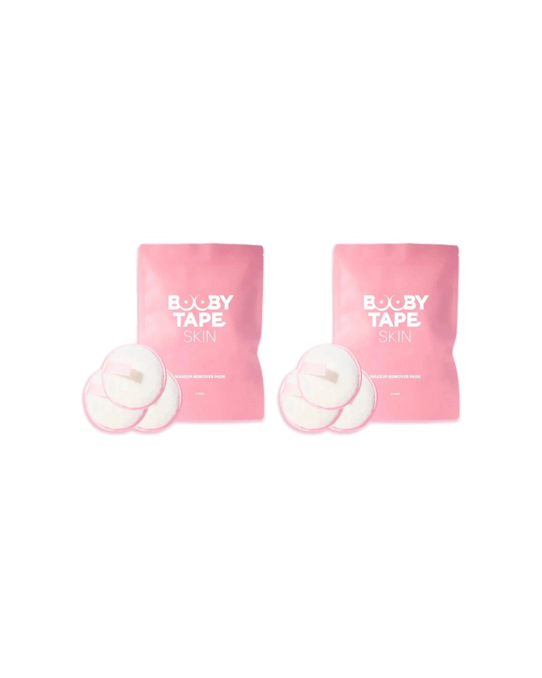 Booby Tape 2x 3pc Reusable Bamboo Makeup Remover Pads - Multi - Kmart