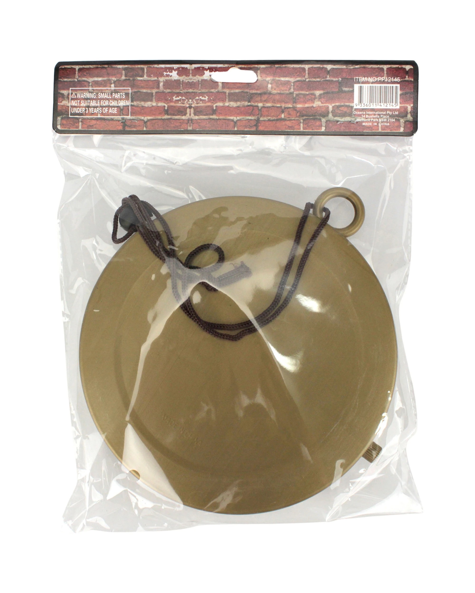 4 Party Planet Giant Clock Medallion - Gold, 4 of 4