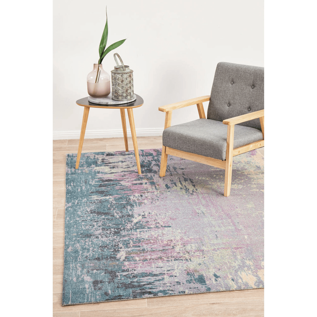 2 Rug Culture City Monet Violet Rug, 150 x 220 cm, 10mm Soft Acrylic, Power-Loomed - Purple, 2 of 9