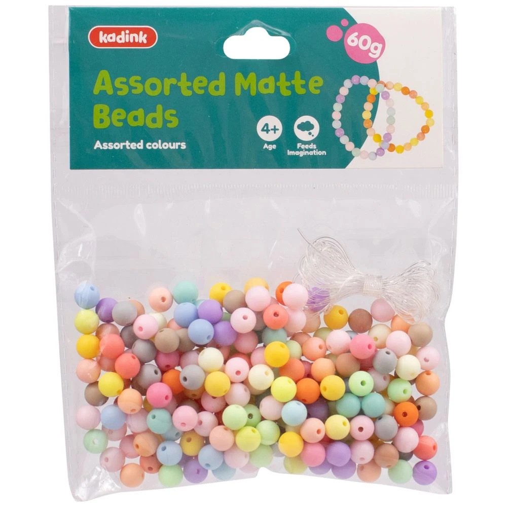 1 Kadink Round Matt Beads, 1 of 3