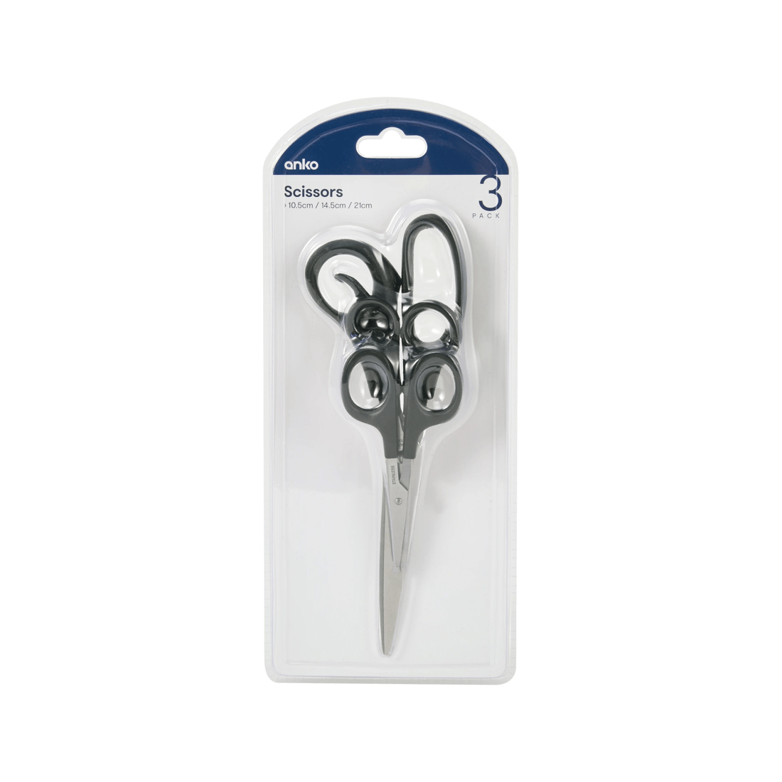 5 3 Pack Scissors, 5 of 5