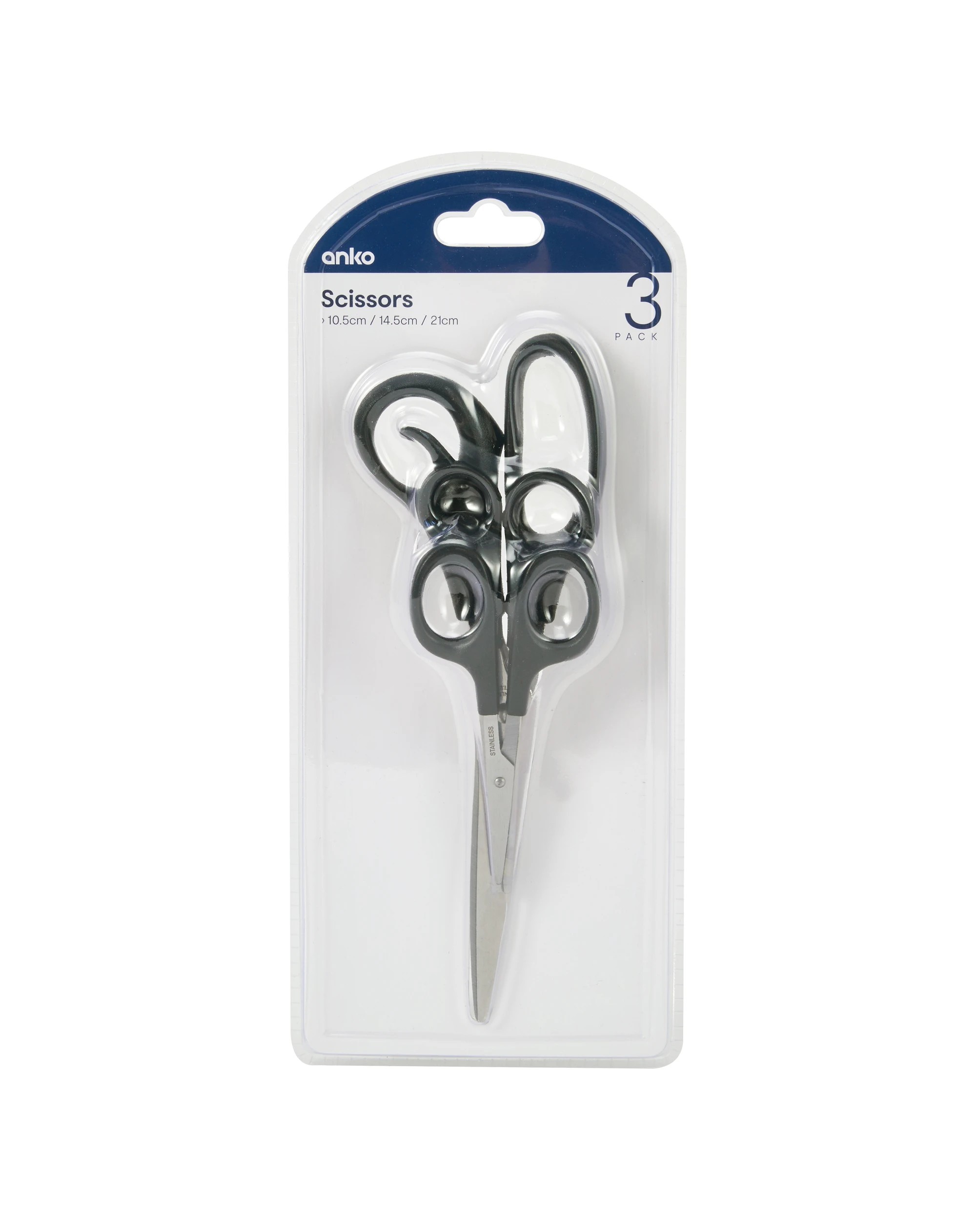 5 3 Pack Scissors, 5 of 5
