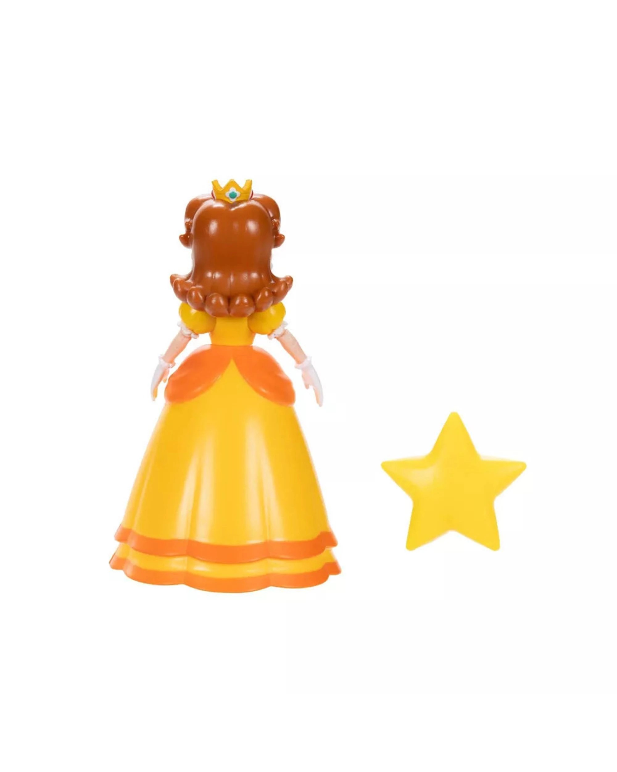 4 World Of Nintendo Super Mario 4 inch Figure Daisy With Super Star, 4 of 5