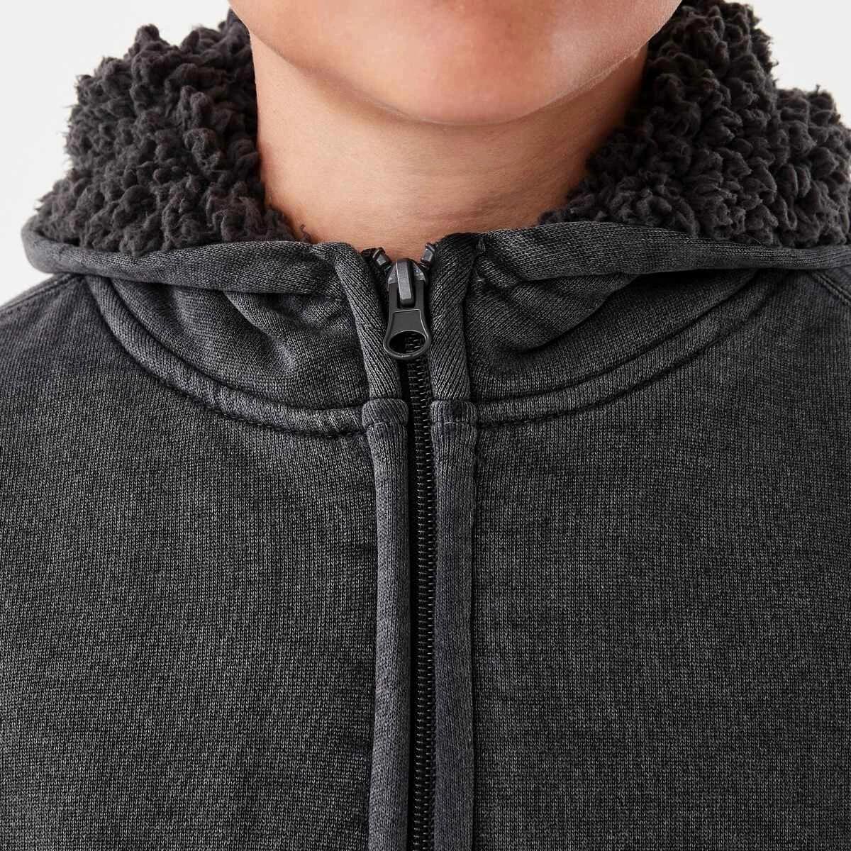 5 Sherpa Lined Zip Through Hoodie Magnet, 5 of 8