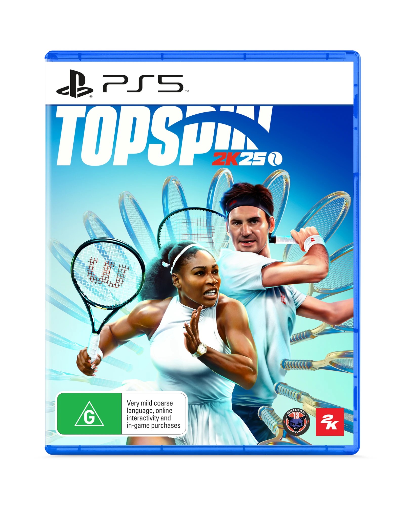 1 Top Spin 2k25 - Playstation 5
 - Blue, 1 of 4