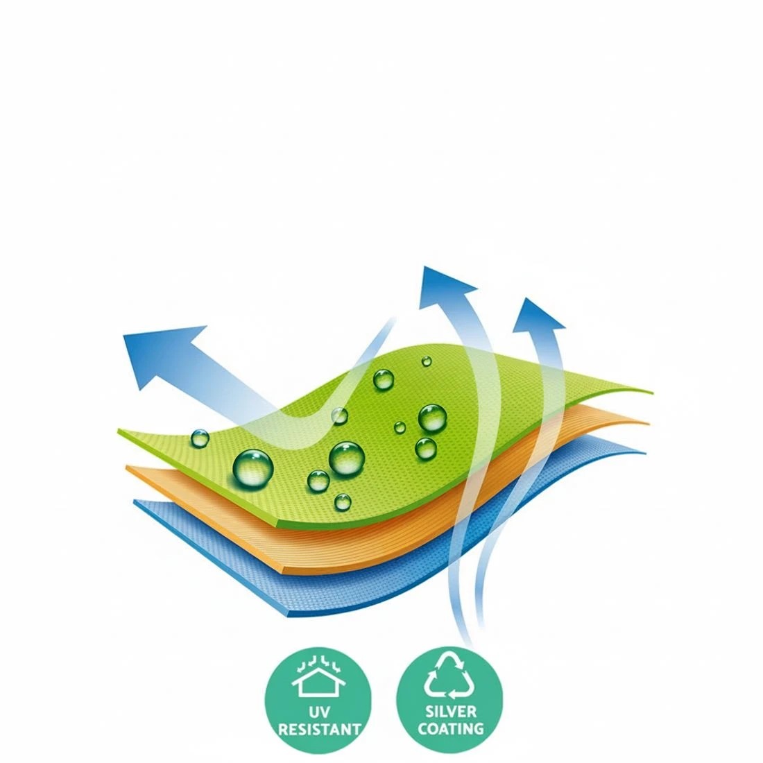 6 Instahut Gazebo Pop Up Marquee 3x3m Wedding Party Outdoor Camping Tent Canopy Shade Mesh Wall - Black, 6 of 7