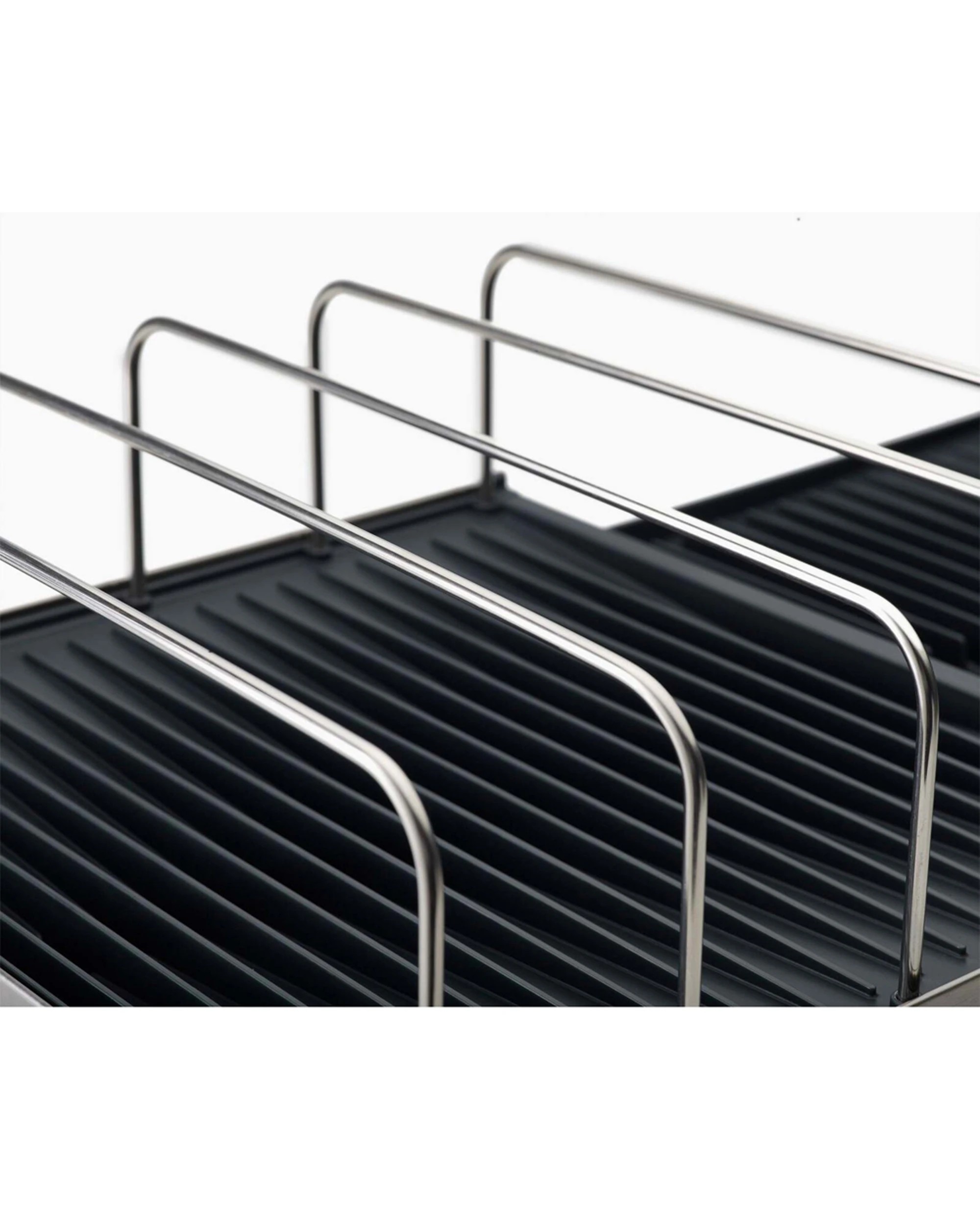 5 Joseph Joseph Extend Max Stainless Steel Dish Rack Expandable 67cm - Silver, 5 of 7