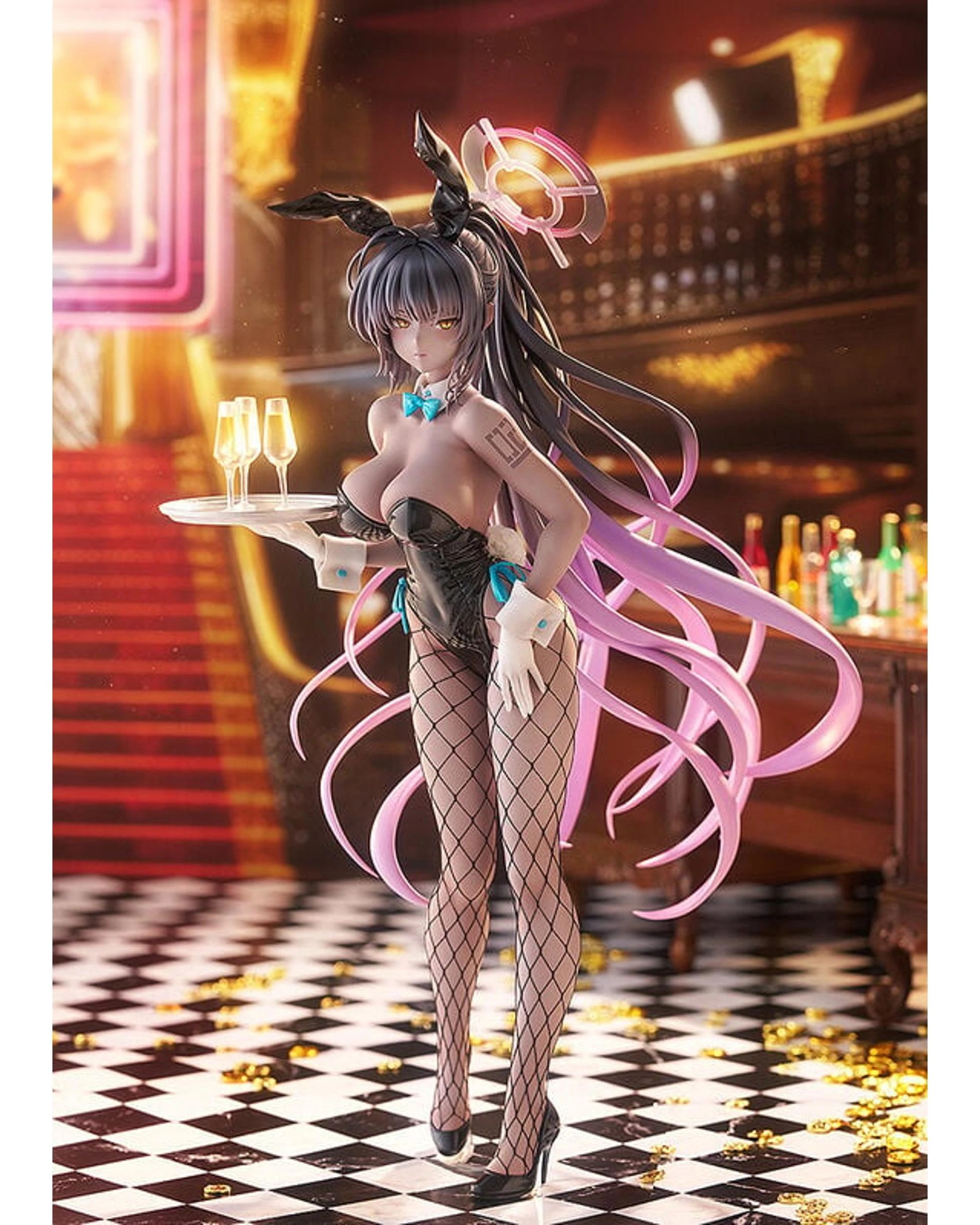 8 Blue Aachive Karin Kakudate Bunny Girl Version 1/7 Scale Figure, 8 of 9