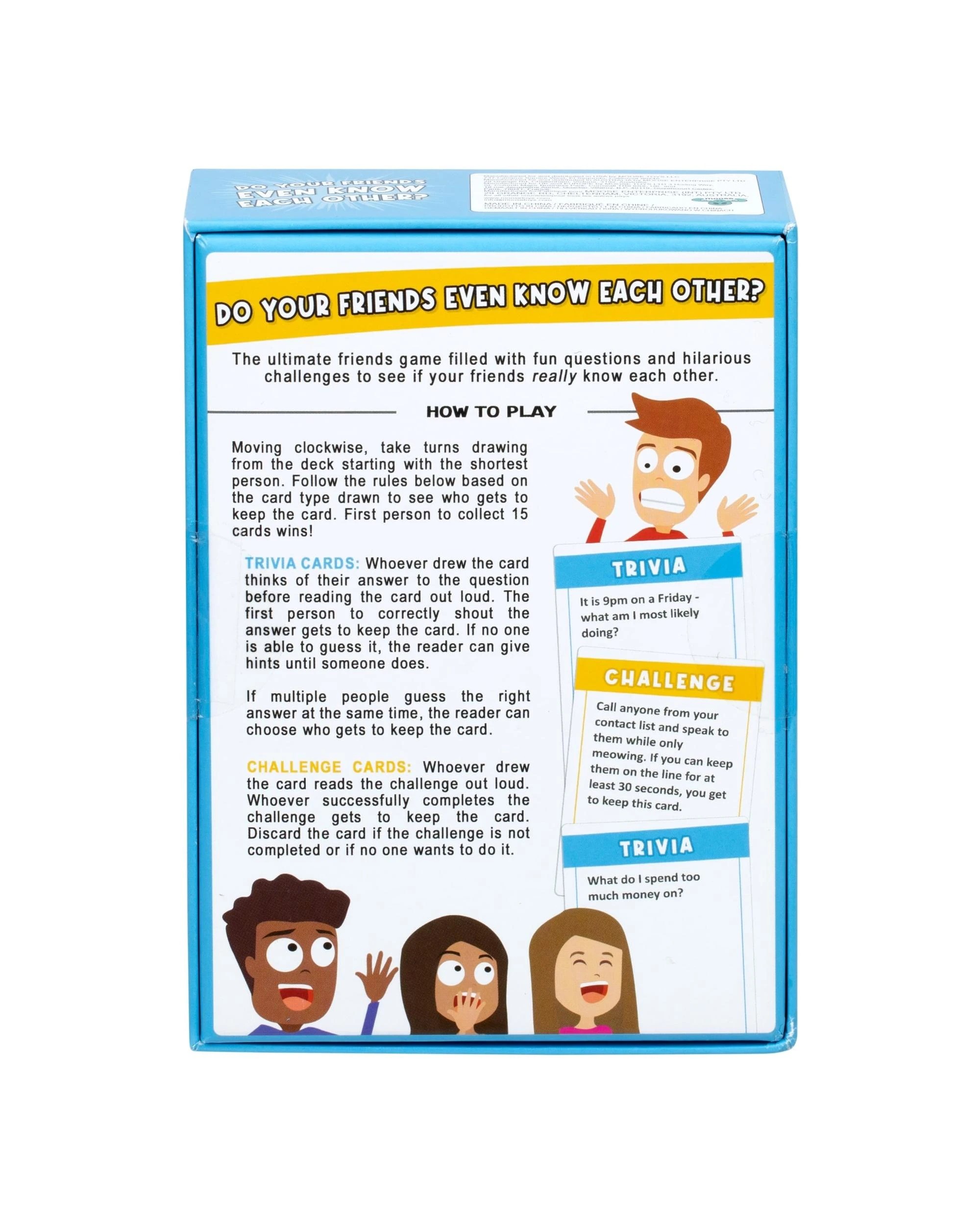 9 Do Your Friends Even Know Each Other? Trivia Game, 9 of 9