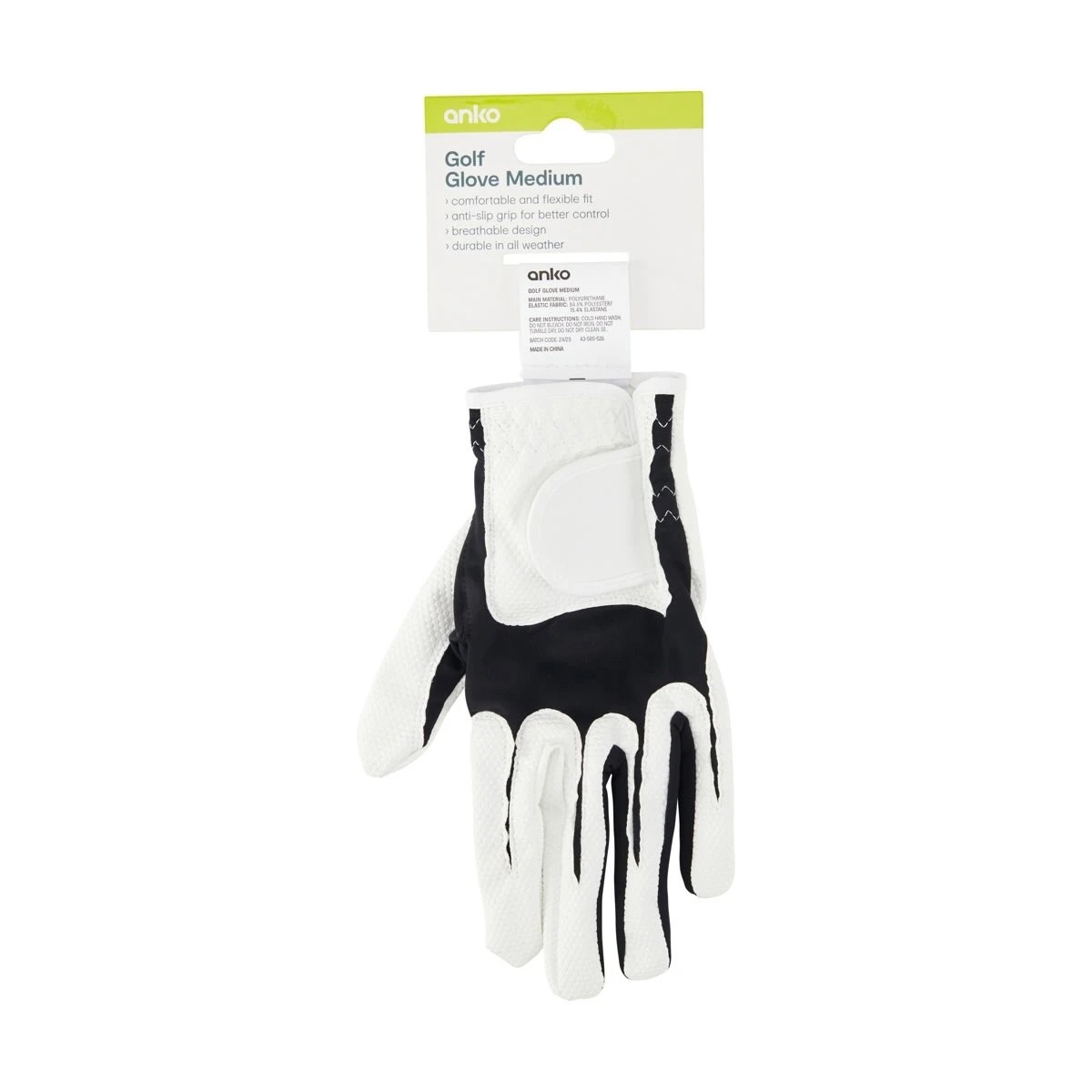 3 Golf Glove - Medium, 3 of 3