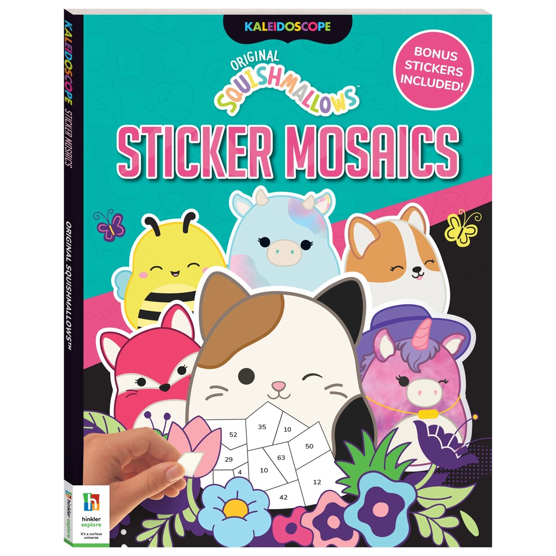 1 Kaleidoscope Original Squishmallows Sticker Mosaics - Book, 1 of 7