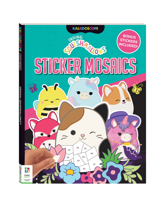Kaleidoscope Original Squishmallows Sticker Mosaics - Book