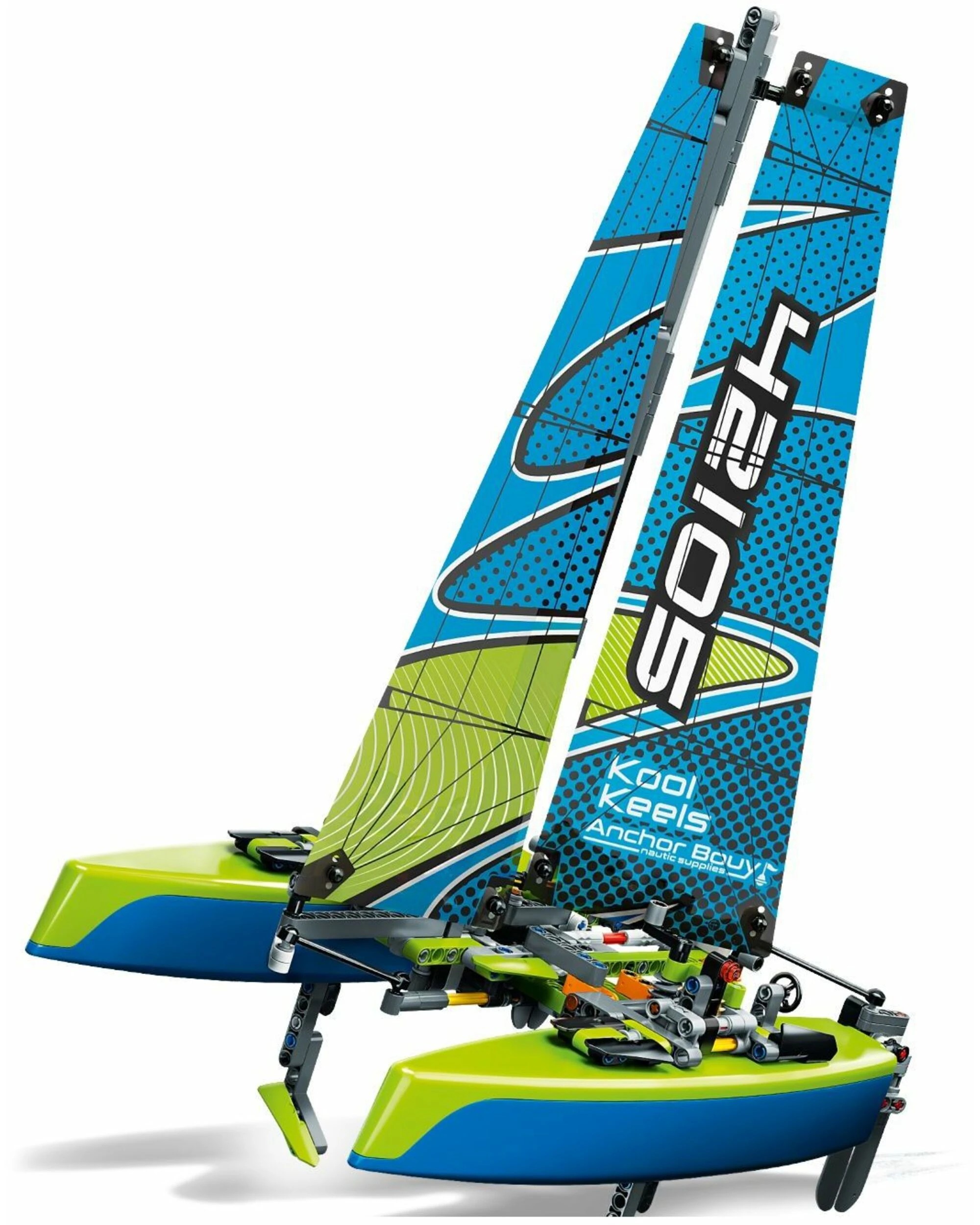 2 LEGO 42105 Catamaran - Floating Toy Sailboat & Powerboat 2-in-1, 2 of 4