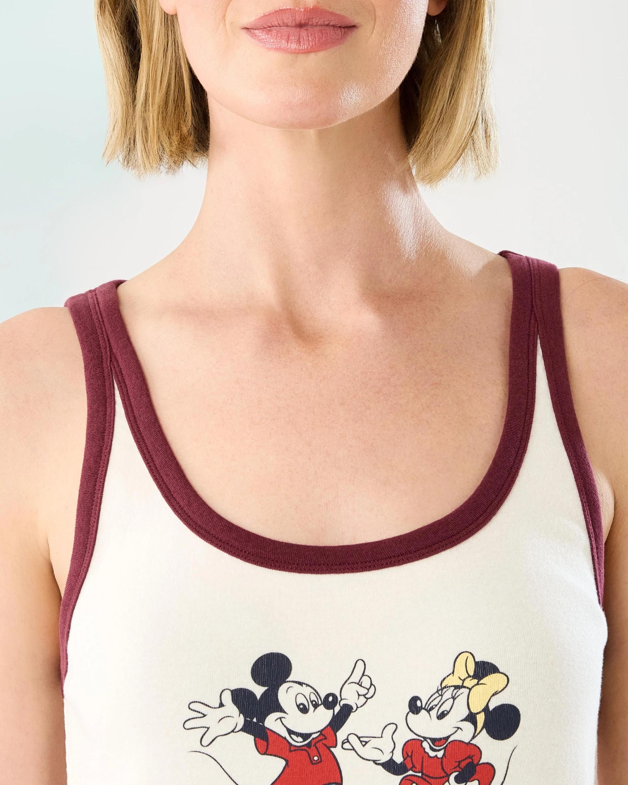 5 Mickey Mouse License Sleeveless Tank Mickeywb, 5 of 8
