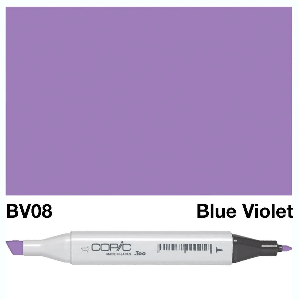 3 Copic Classic Original Dual Nib Marker BV08 Blue Violet, 3 of 3