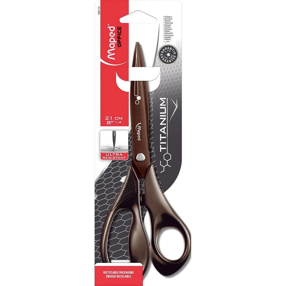 2 Maped Titanium Scissors 21cm, 2 of 2