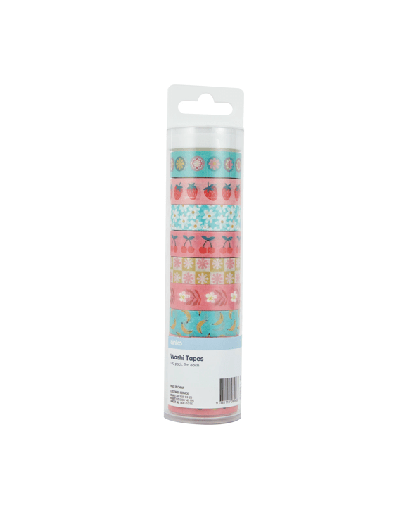 10 Pack Washi Tapes - Cute Fruit
