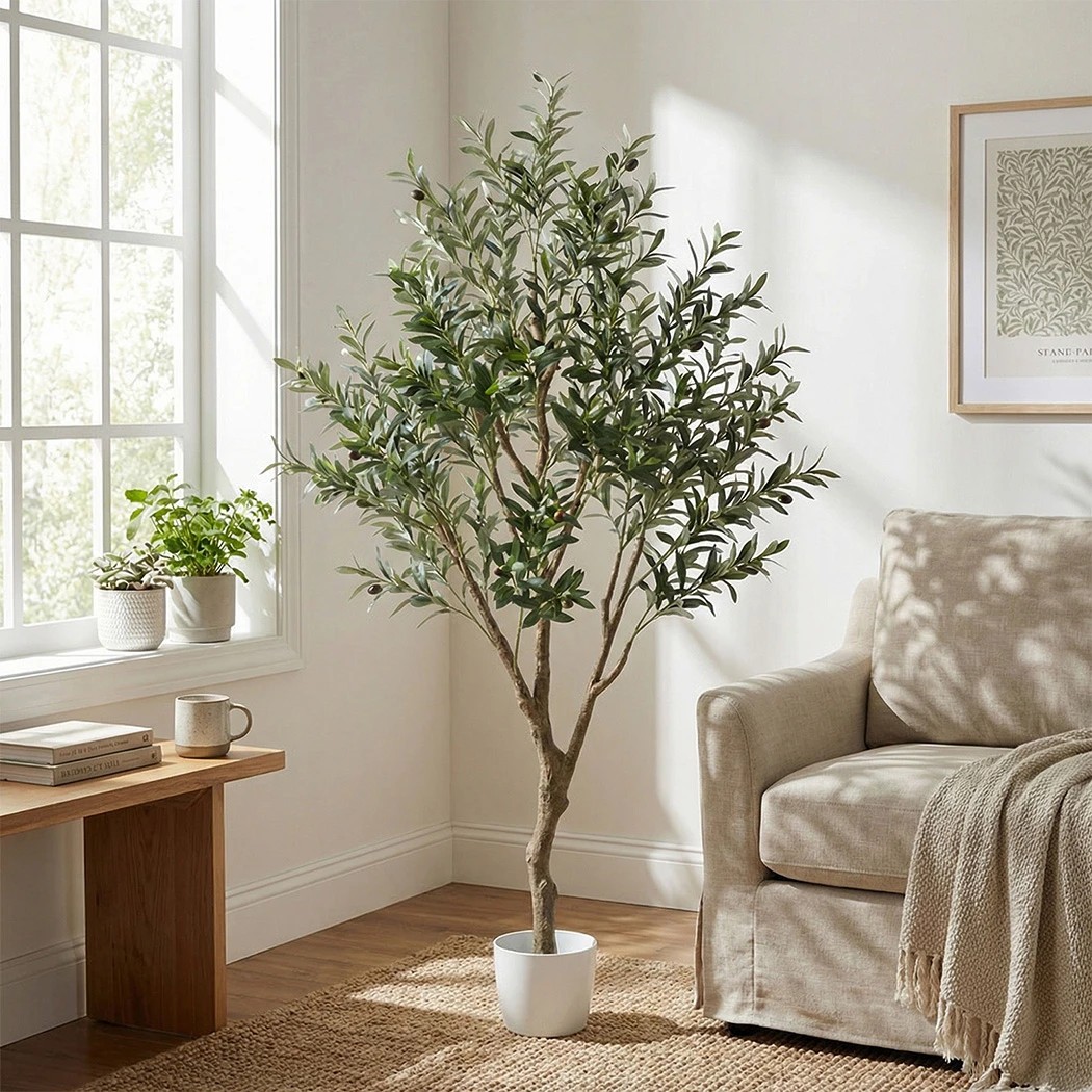 7 Lambu Olive Tree Artificial Plant Decor, 7 of 7