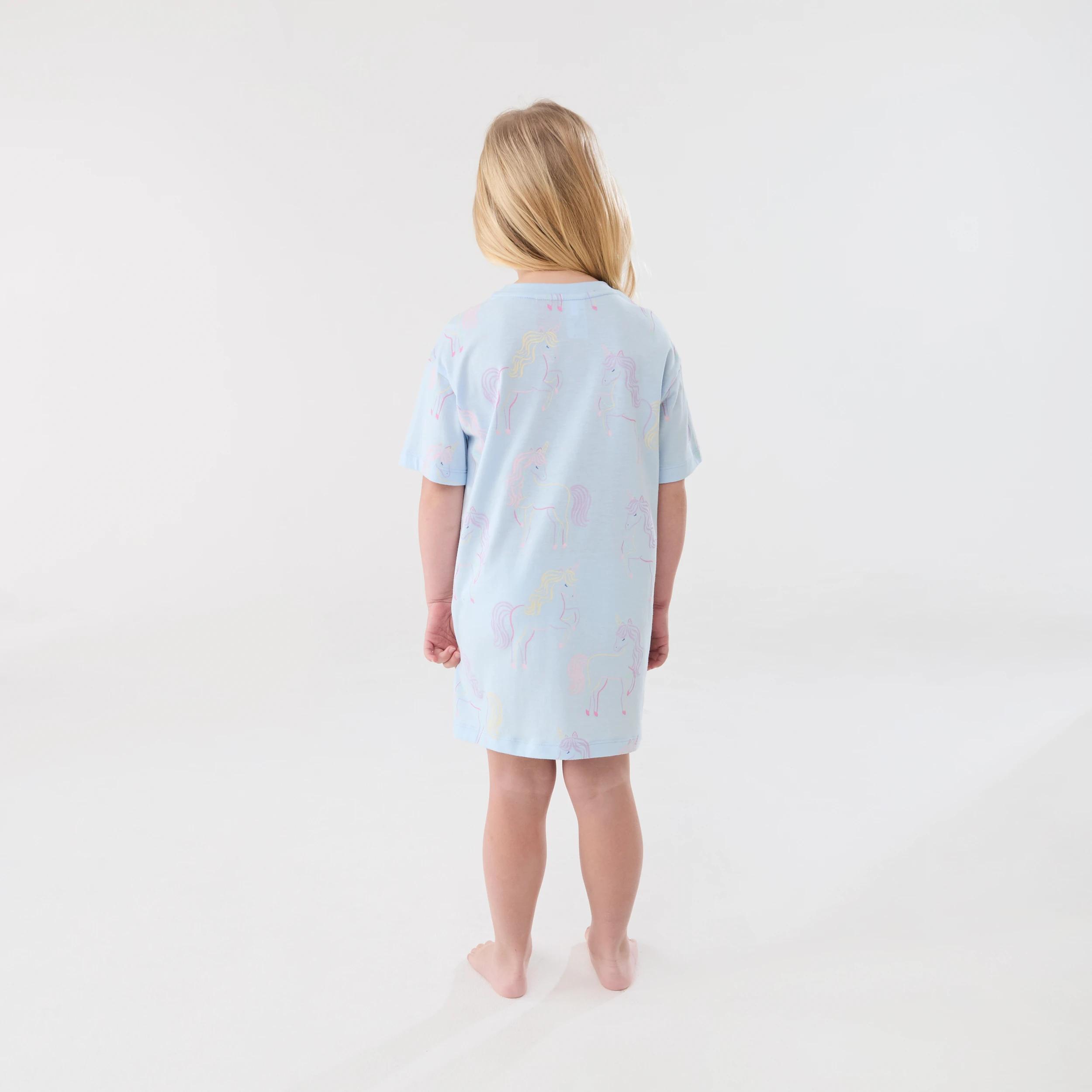6 Nightie BLUE UNICORN, 6 of 8