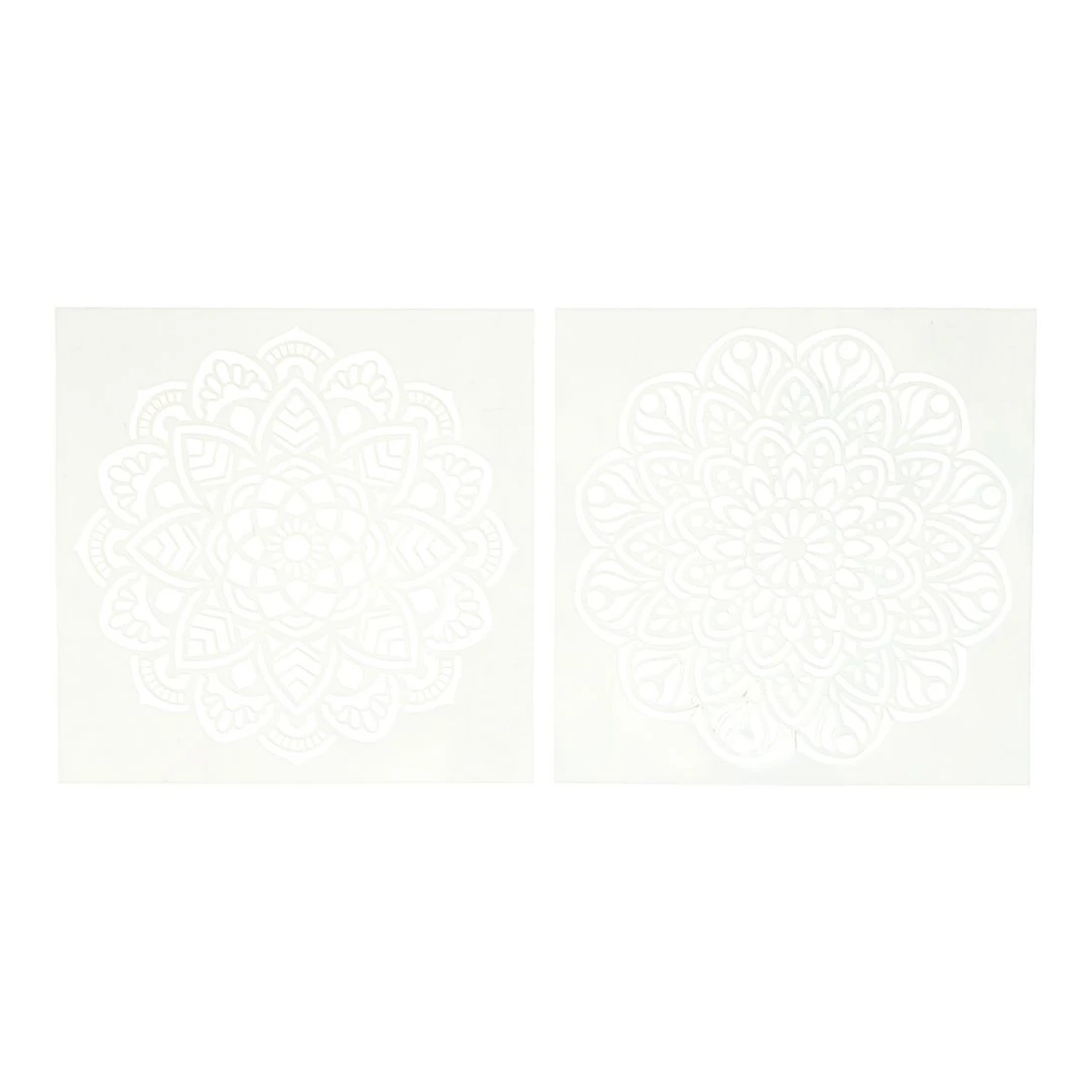 2 Born Plastic Stencils Mandala 2 Pack, 2 of 2