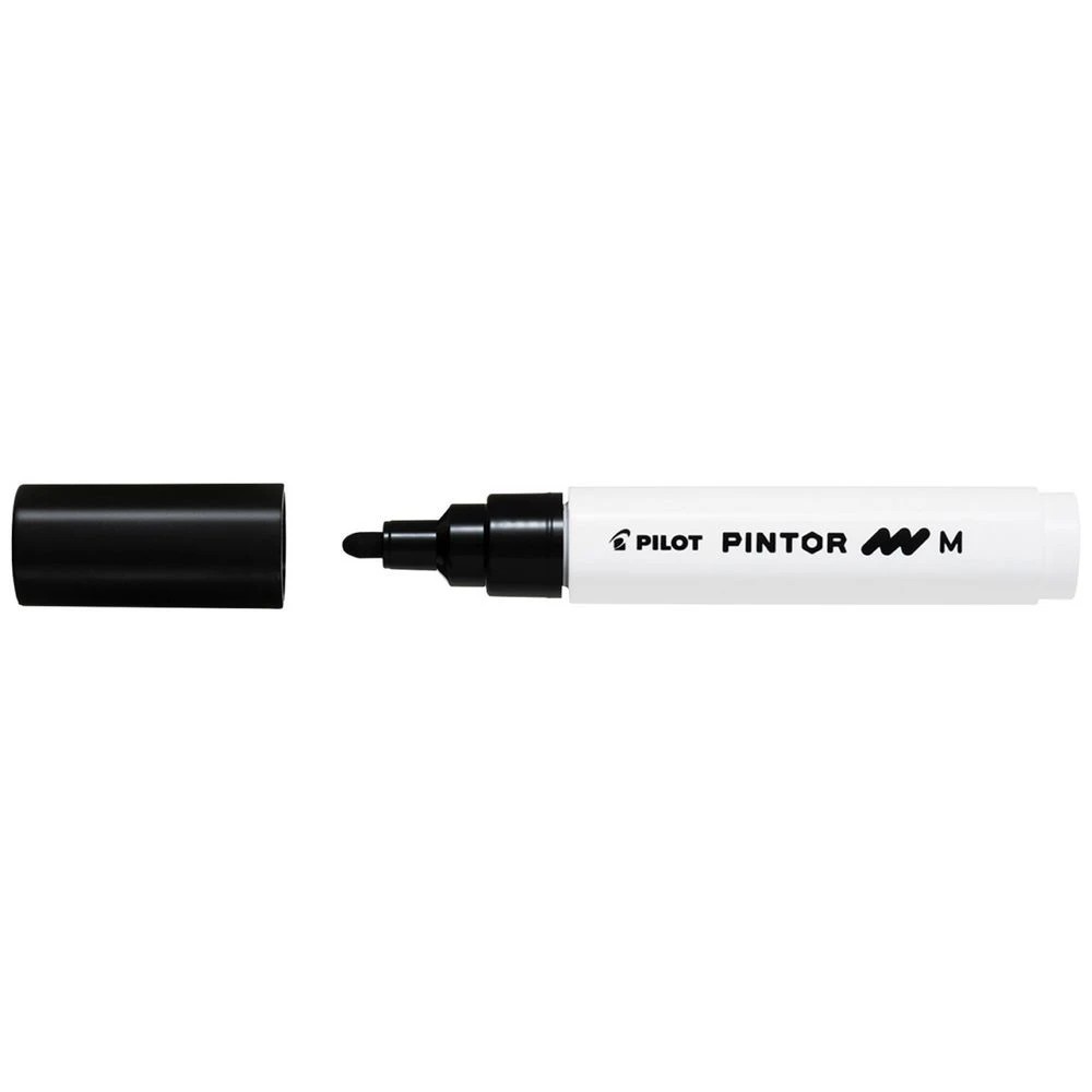 1 PILOT Pintor Paint Marker 1.4mm Black, 1 of 3