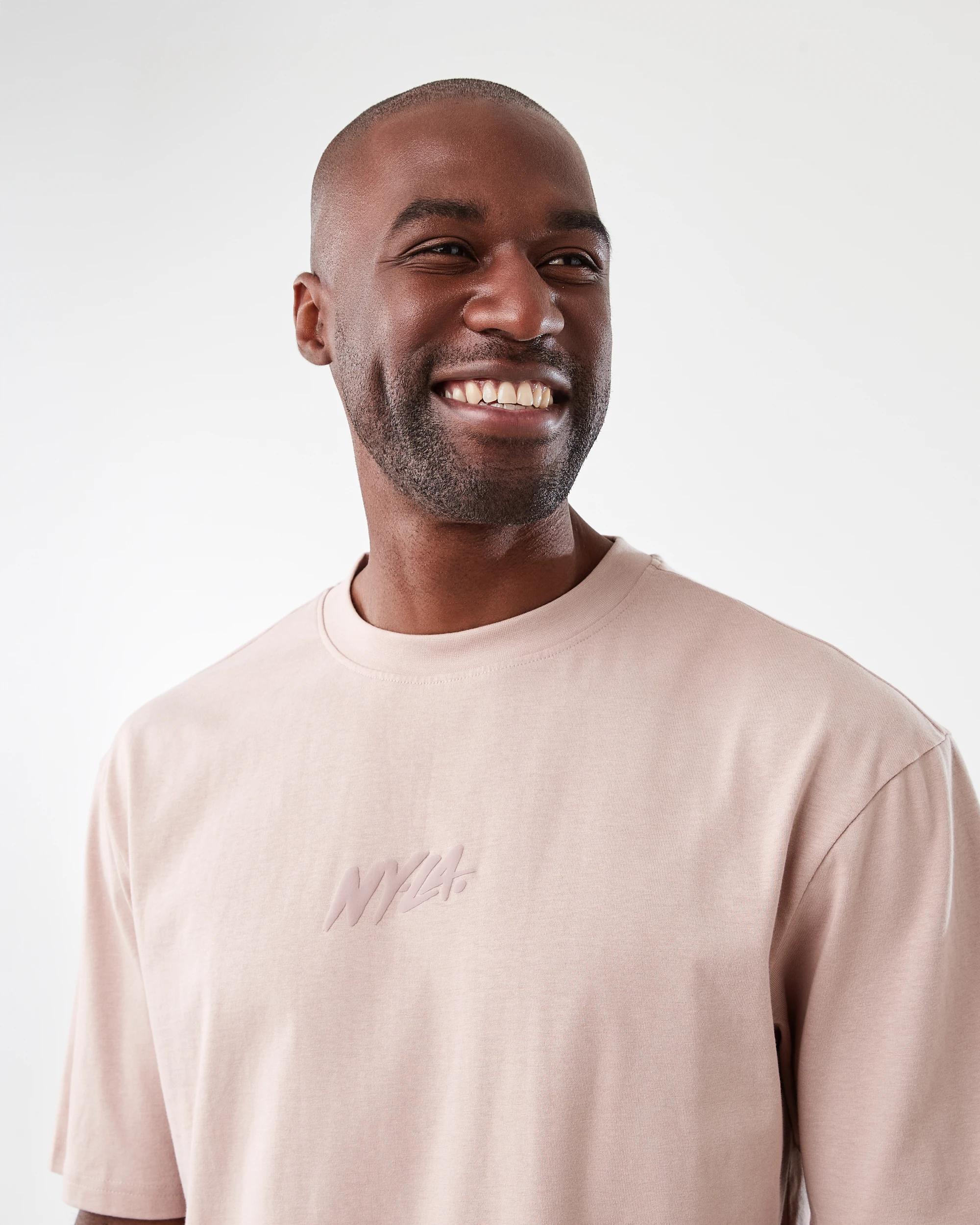 4 Pastel Print T-shirt Pnk Straw, 4 of 6