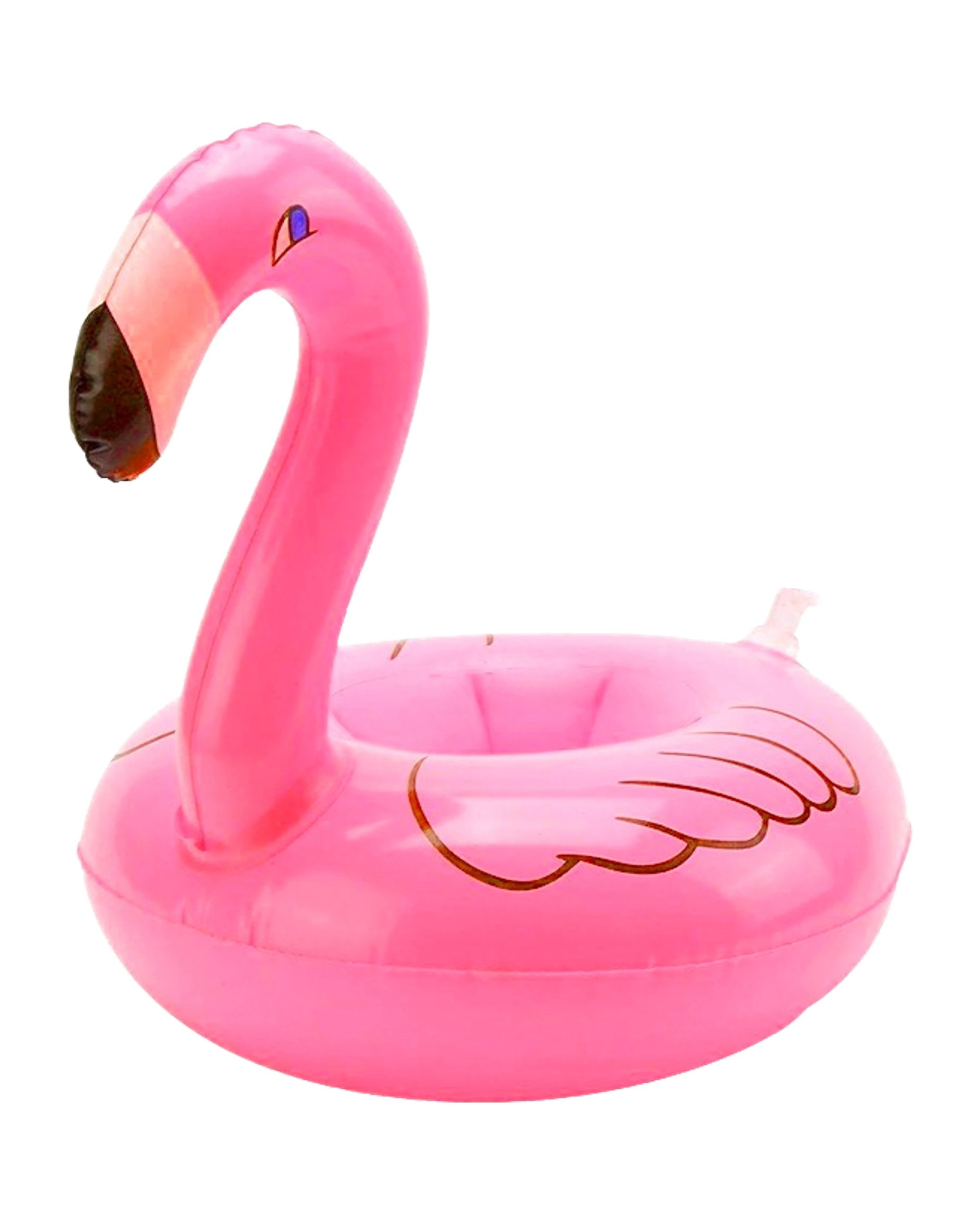 1 Partyrama Inflatable Flamingo Drink Holder, 1 of 2