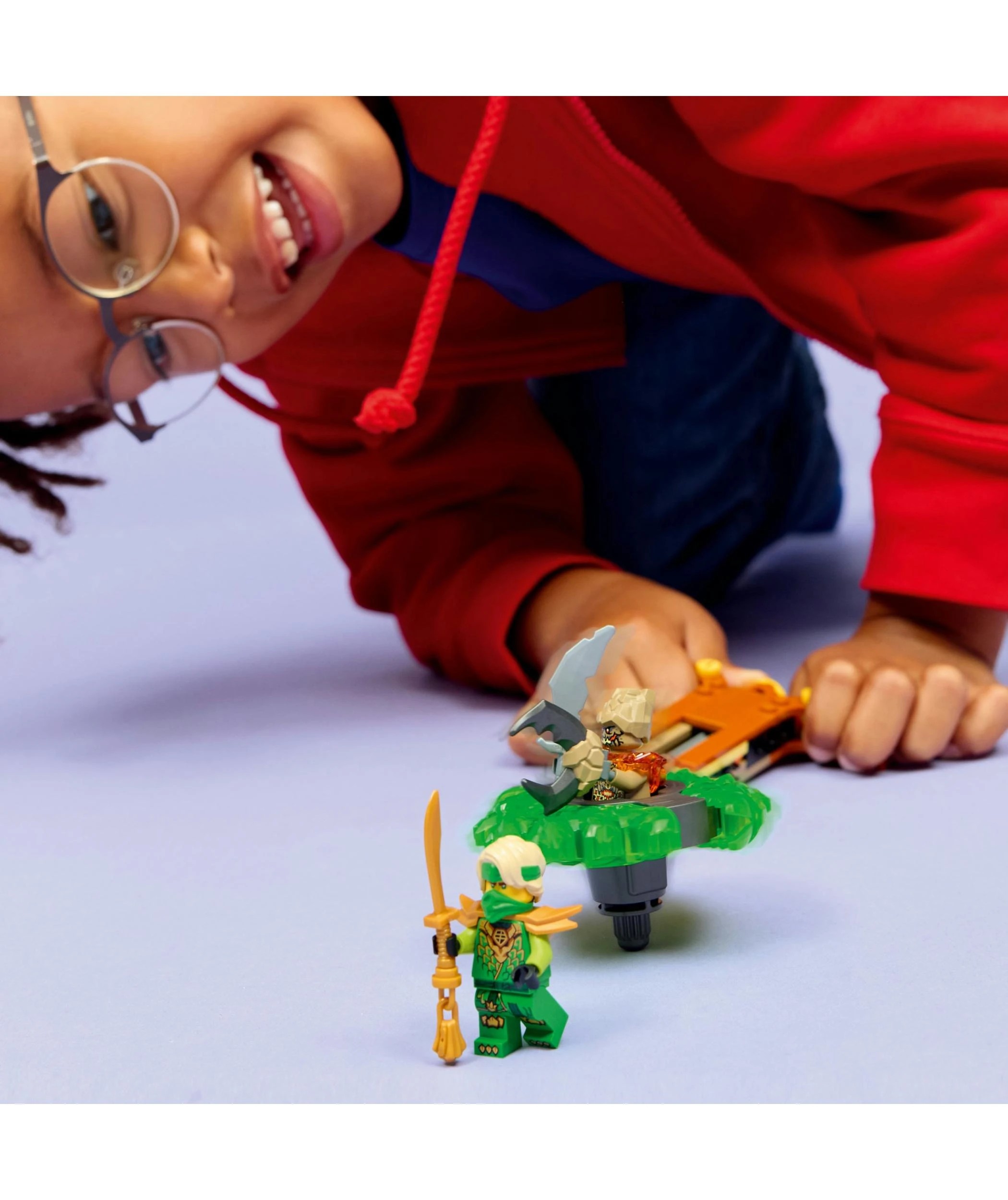 8 LEGO NINJAGO Lloyd vs. Earth Monster Spinner 71850, 8 of 10