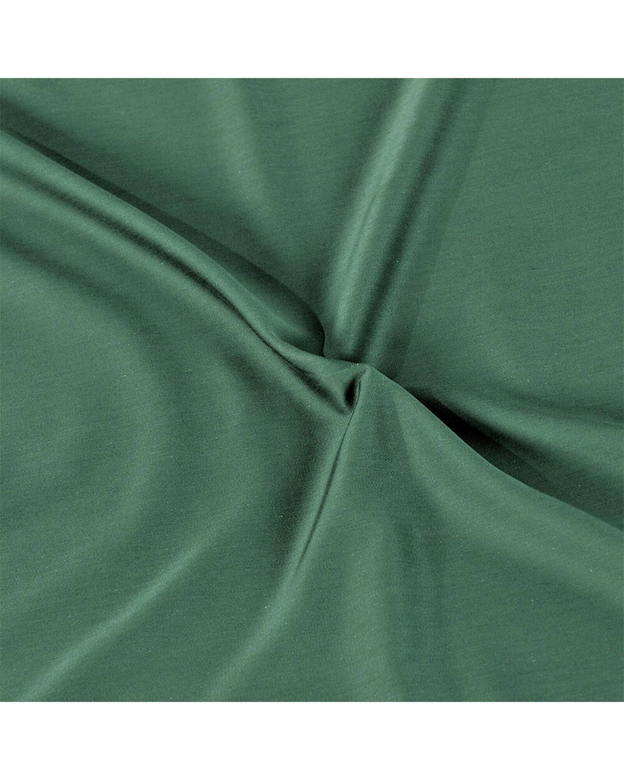 7 Bianca Rosebank 500TC Bamboo Cotton Sateen Blend Sheet Set With 2 Pillowcases - King Bed - Green, 7 of 7