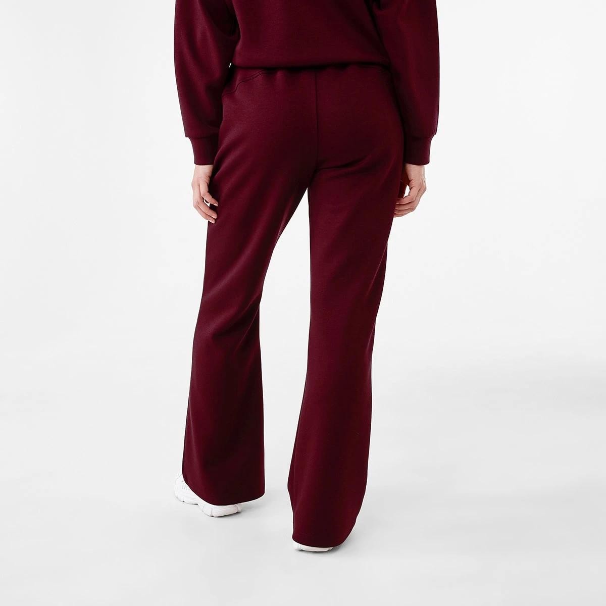 3 Everlast Womens Scuba Flare Trackpants Cherry, 3 of 7