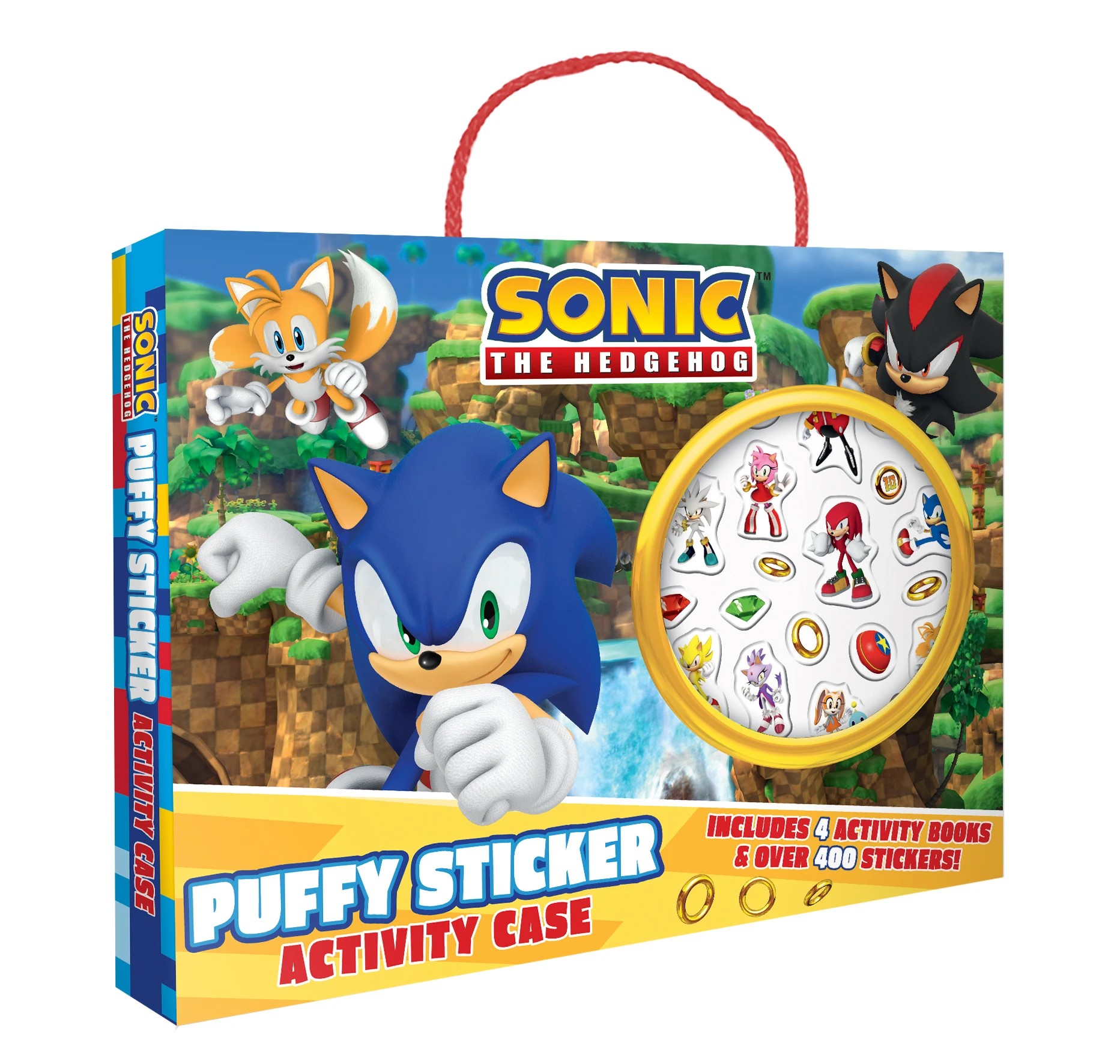 1 Sonic The Hedgehog: Puffy Sticker Activity Case - Book, 1 of 1