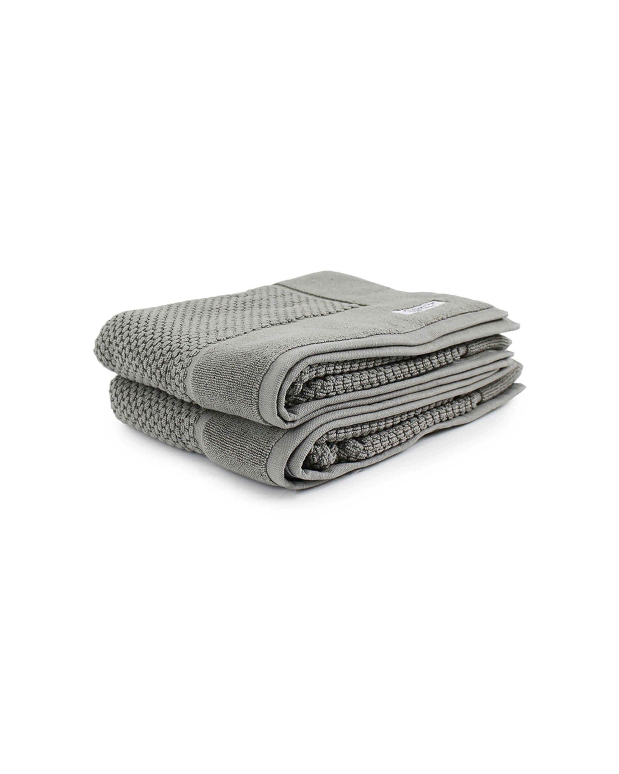 1 Onkaparinga 2pc 60x90cm Avalon Bath Mat 850GSM Warm - Silver, 1 of 1
