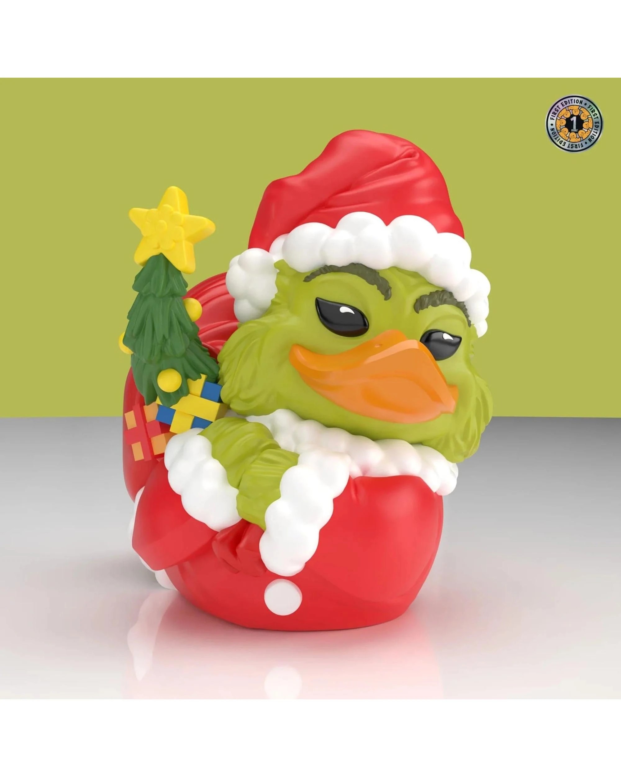 2 TUBBZ Dr Seuss The Grinch in Santa Outfit First Edition Cosplaying Duck Figure, 2 of 7