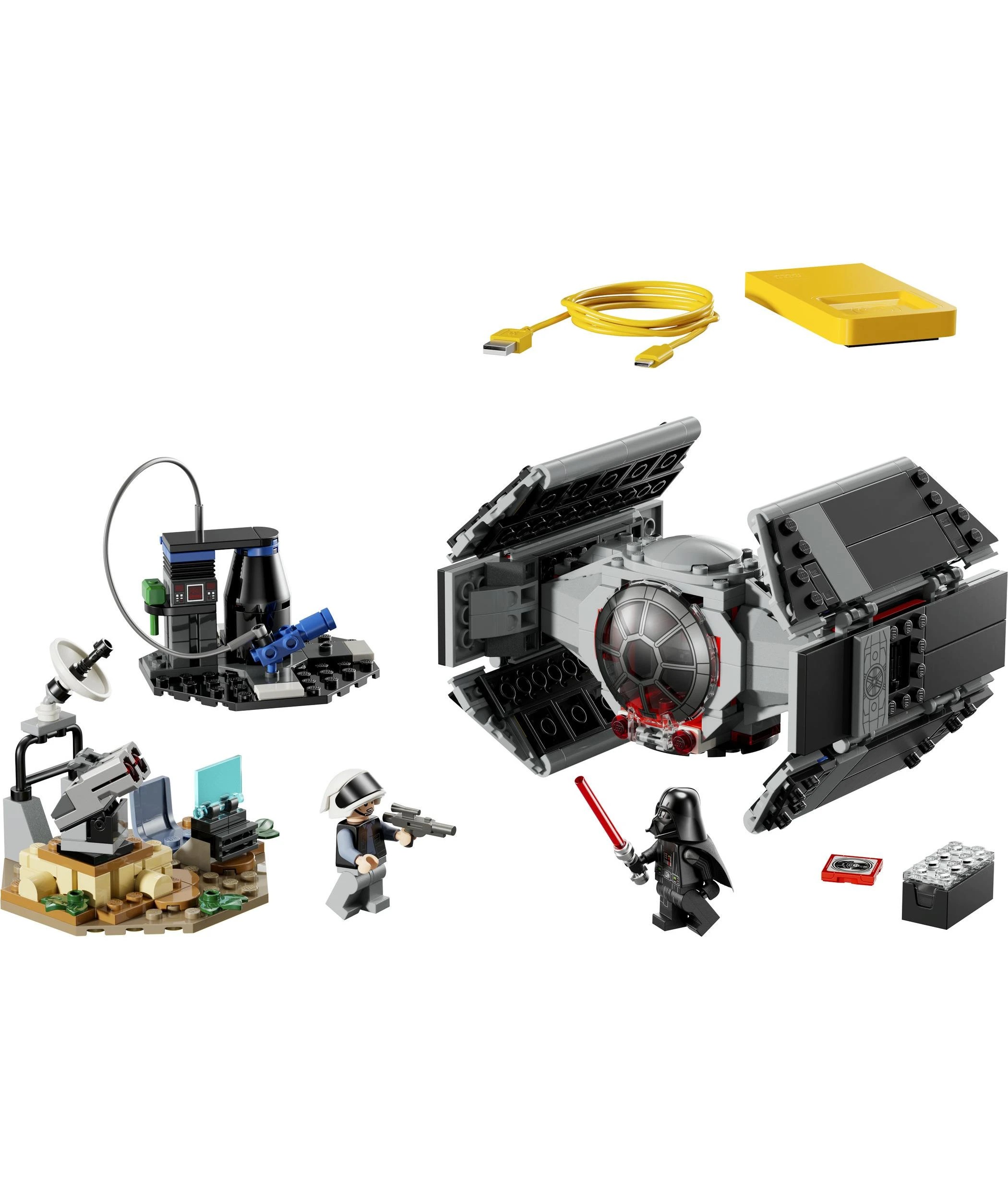 2 LEGO Star Wars SMART Play: Darth Vader's TIE Fighter 75421, 2 of 10